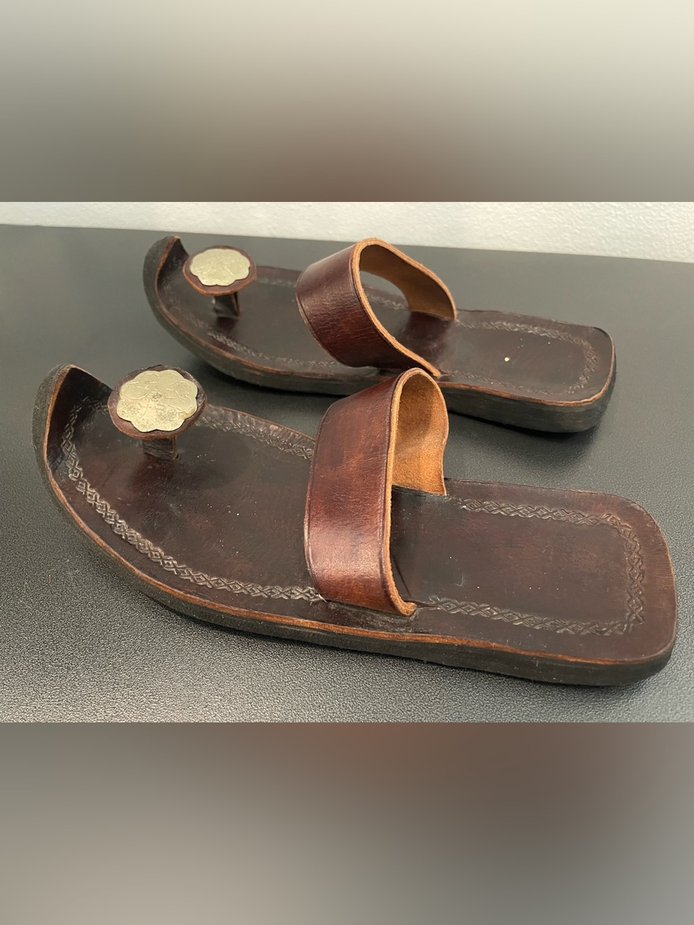 Women’s Brown Leather Sandals
